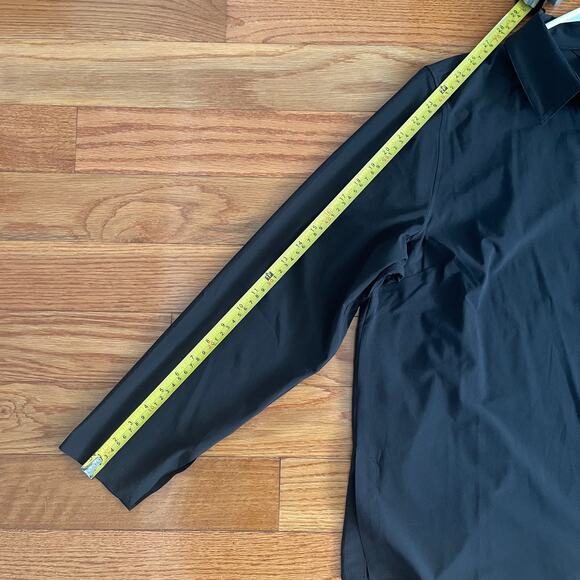 Athleta Everlasting Top Womens Large Black Athletic Performance Short Sleeve - Picture 8 of 9